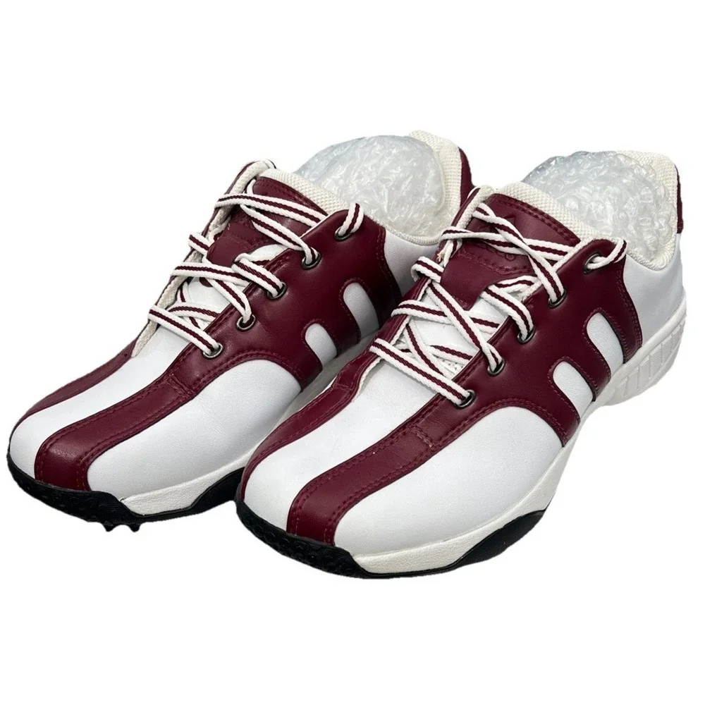 Adidas Womens Golf Shoes Size 7 Adiprene Traxion EVN 791003 Classic Style - Picture 3 of 10